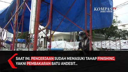 Jelang Natal Proyek Heritage Kayutangan Malang Dikebut