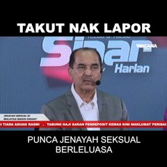 Takut nak lapor punca jenayah seksual berleluasa