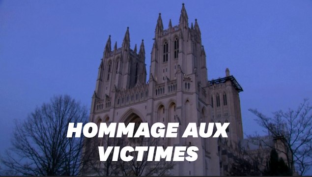 À Washington, la cathédrale sonne en mémoire des morts du Covid-19