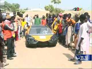 Un africain construit de lui-même cet incroyable bolide
