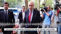 Declaración del ex ministro Fernández Díaz ante el juez del ‘caso kitchen’
