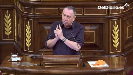 Baldoví (Compromís), a Casado: "Necesitaría dos camarotes de los Hermanos Marx para poder gobernar el país"