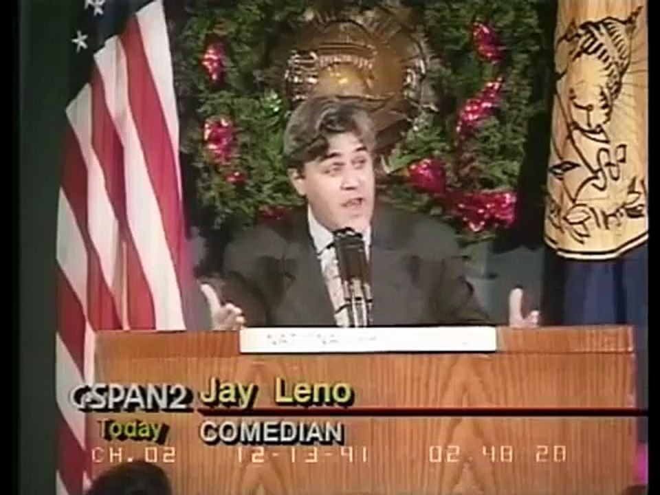 Jay Leno Stand-Up Comedy  New Tonight Show Host - Funny Moments (1991)