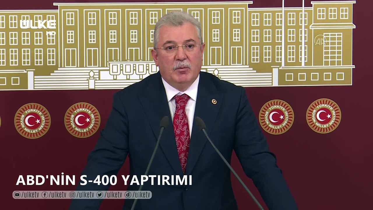 Akbaşoğlu: ''Yunanistan S-300 alıyor, ABD'den ses yok. Türkiye S-400 alıyor, yaptırım uygulanıyor''
