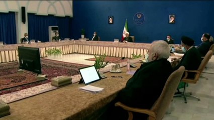 روحاني يؤكد أن إيران "سعيدة جدا" لنهاية عهد ترامب