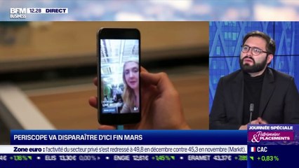 Simon Tenenbum (BFM Business) : Periscope va disparaître d'ici fin mars - 16/12