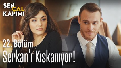 Eda, Serkan'ı kıskanıyor! - Sen Çal Kapımı 22. Bölüm