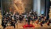 Un grand chef d'orchestre italien offre un concert à domicile pour les fêtes, à la télévision