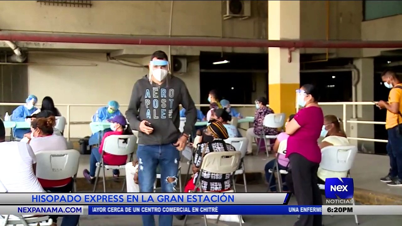 Hisopado express en la Gran Estación - Nex Noticias