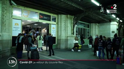 Covid-19 : première nuit sous couvre-feu