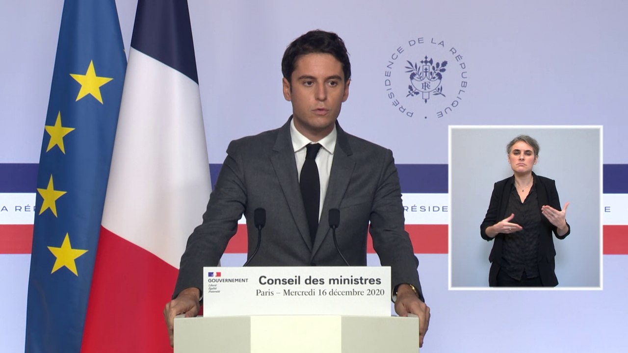 Compte rendu du Conseil des ministres du 16 décembre 2020