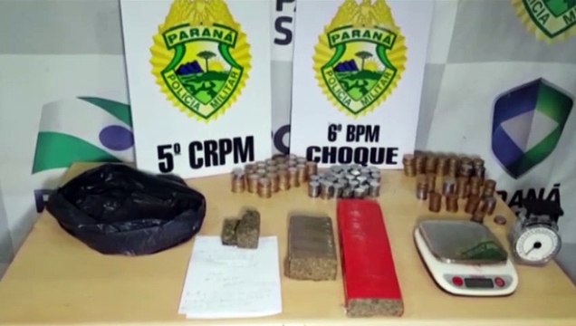 Polícia Militar comenta trabalhos que resultaram em apreensões de drogas em Cascavel