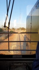 Train Misses Car by Inches at Level Crossing