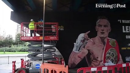 Josh Warrington mural