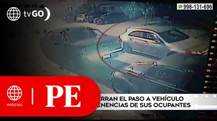 Delincuentes cierran paso a vehículo para robar pertenencias de sus ocupantes | Primera Edición