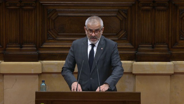 Carrizosa reprocha a Aragonès sus miserias partidistas