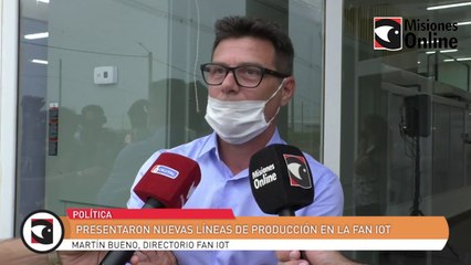 Presentaron nuevas líneas de producción en la FAN IOT