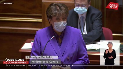 Roselyne Bachelot : "Le temps de la visibilité n'est pas encore venu pour le monde de la culture"