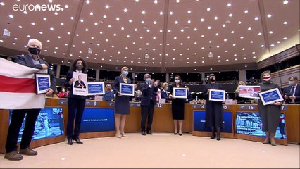 Prémio Sakharov entregue à oposição da Bielorrússia