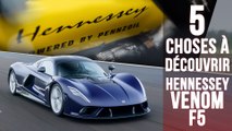 Venom F5, 5 choses à savoir sur la nouvelle supercar Hennessey de série