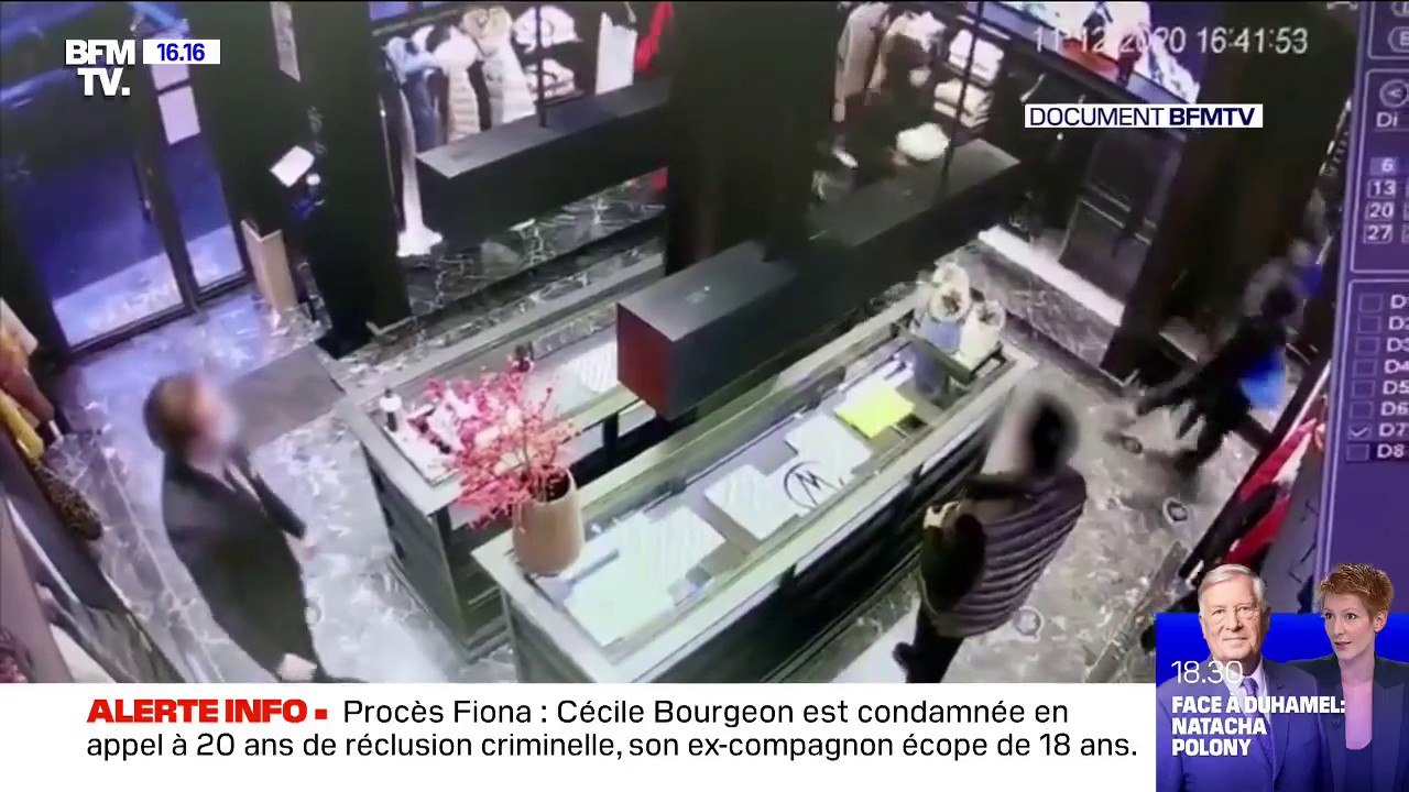 Vols de doudoune de luxe: 11 suspects, dont 3 mineurs ont été placés en garde à vue