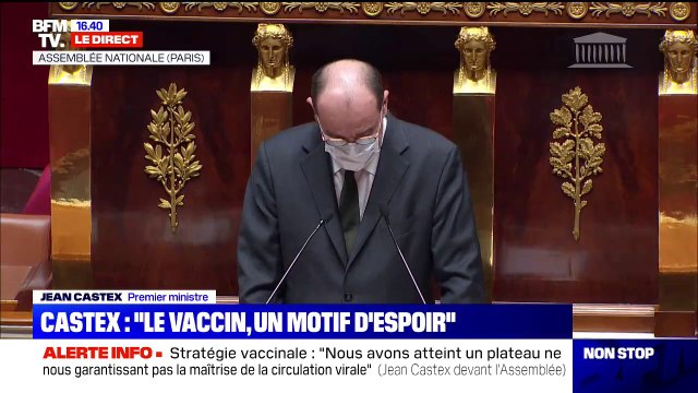 Covid-19: Jean Castex annonce les premières vaccinations dès la dernière semaine du mois de décembre