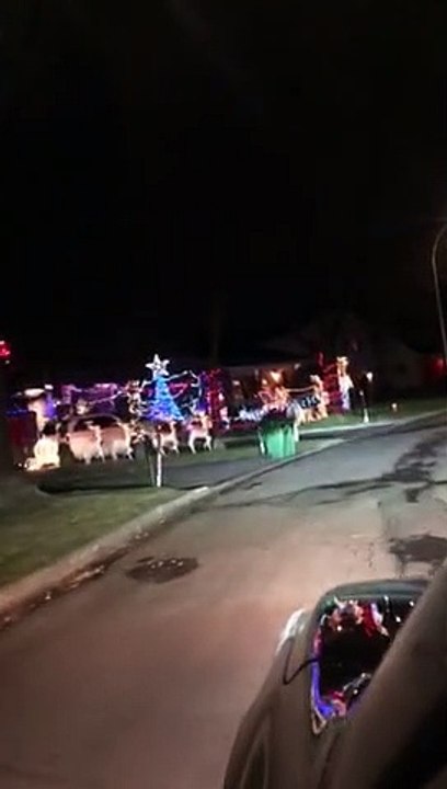 Maison décorée place de Calais (Gracieuseté - Jacques Monfette)