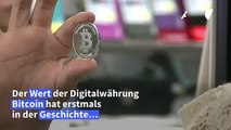 Bitcoin kostet erstmals mehr als 20.000 Dollar