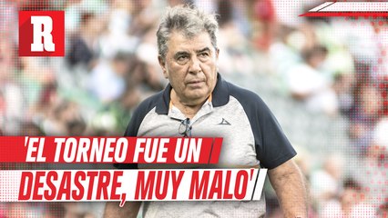 Carlos Reinoso sobre el América: 'El torneo fue un desastre, muy malo'