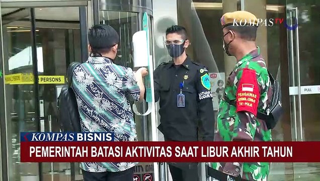 Pemerintah Batasi Aktivitas saat Libur Natal dan Tahun Baru