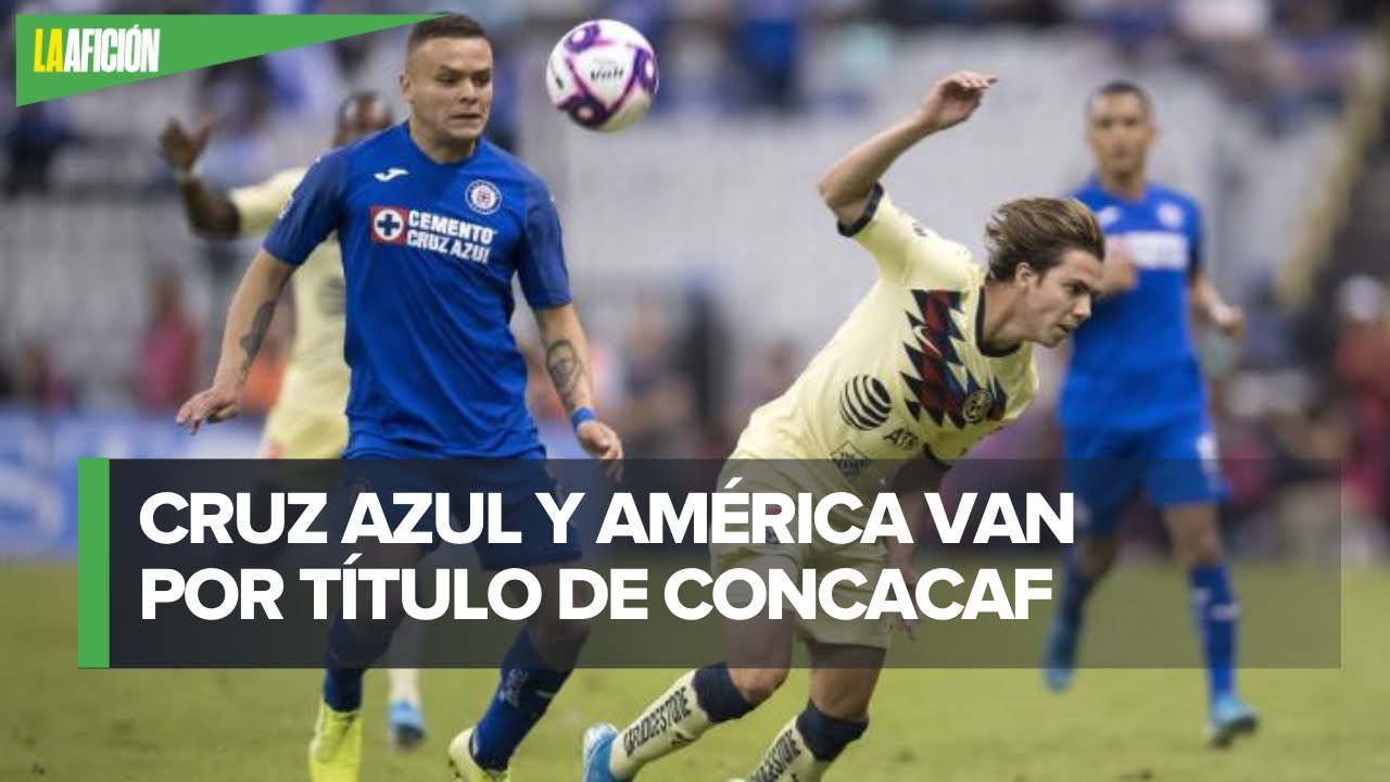 América y Cruz Azul se preparan para la Concachampions