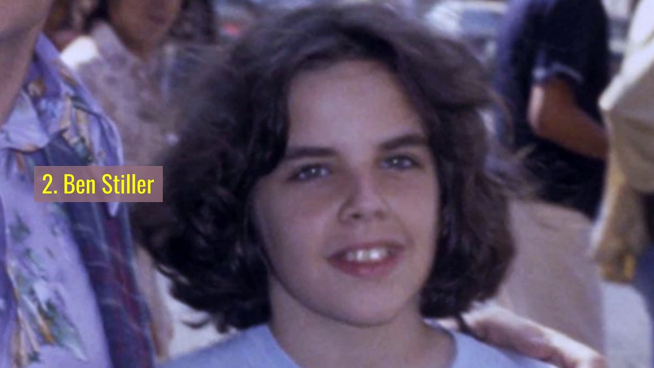 12 photos of famous actors when they were kids