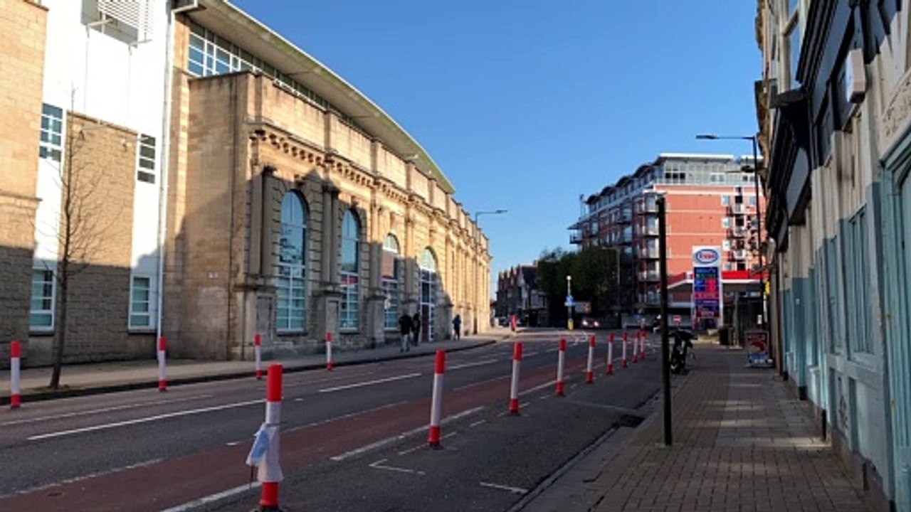 Increase of people running and cycling during t...