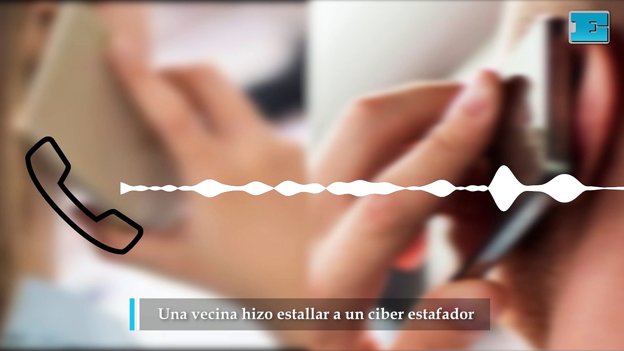 Una vecina hizo estallar a un ciber estafador
