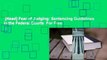 [Read] Fear of Judging: Sentencing Guidelines in the Federal Courts  For Free