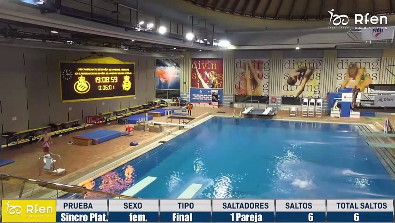 Campeonato de España de Invierno Absoluto de Saltos - Final Plataforma Sincronizada Femenina