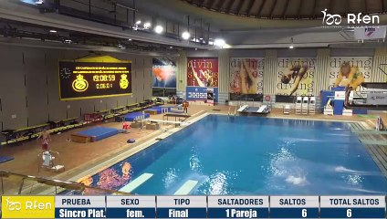 Campeonato de España de Invierno Absoluto de Saltos - Final Plataforma Sincronizada Femenina