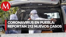 Coronavirus deja 212 contagios y 7 muertos en Puebla en un día