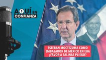 Esteban Moctezuma como embajador de México en EUA ¿Favor a Salinas Pliego?