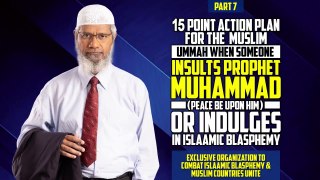 15 Point Action Plan for the Muslim Ummah when Someone Insults Prophet Muhammad (pbuh) - Part 7