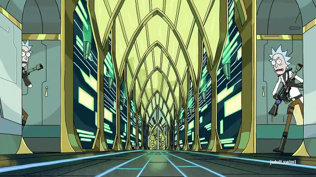 Escape From The Council of Ricks - Rick and Morty -
