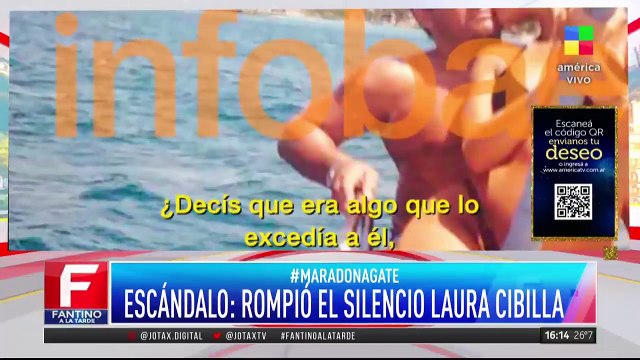 Laura Cibilla: Mi hijo es de Diego Maradona, me falsearon el ADN