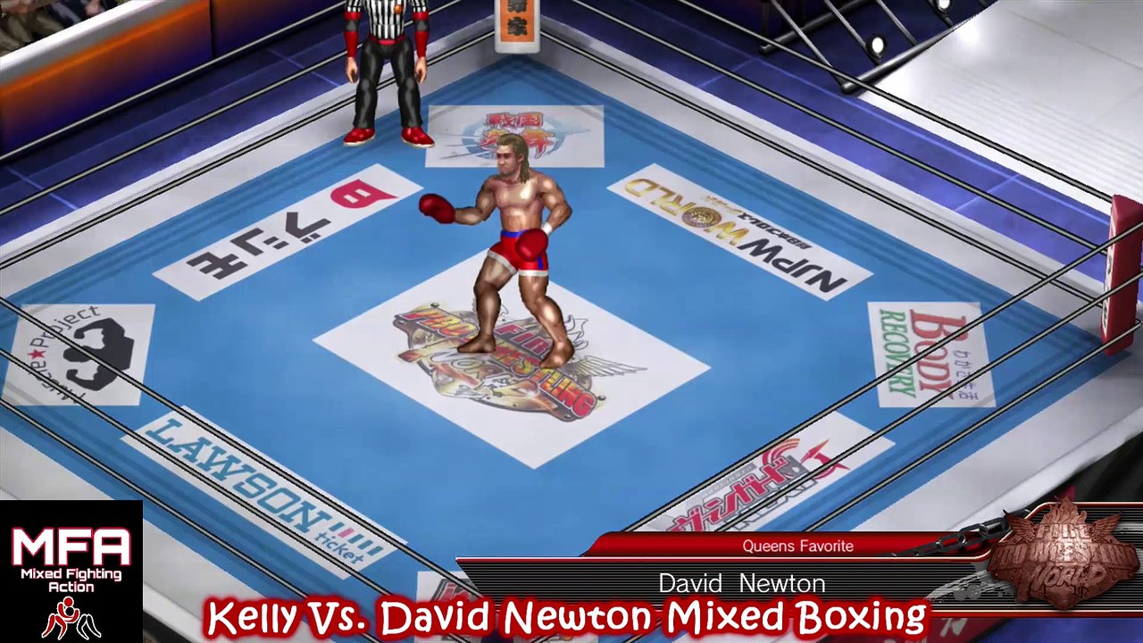 KELLY VS. DAVID NEWTON MIXED BOXING