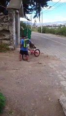 Niño le pone mascarilla a su perro al salir a la calle para protegerlo del coronavirus