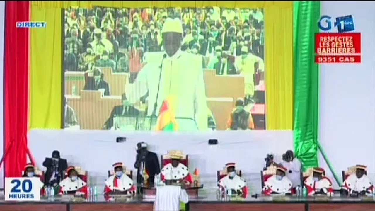 RTG/ Visite du premier ministre en Guinée Conakry pour assister à la cérémonie d’investiture du Président Alpha Condé