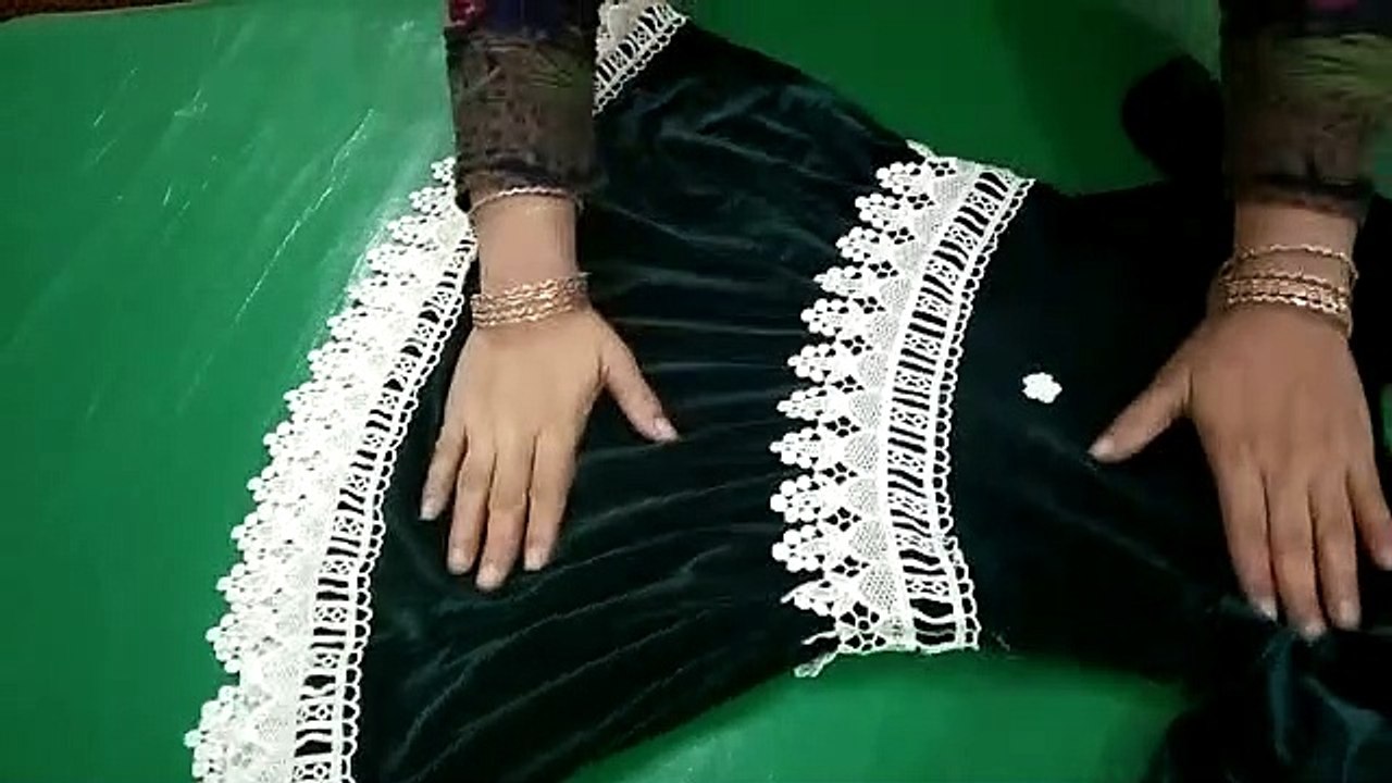 Designer frock cutting and stitching in hindi/ simple baby frock