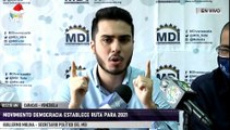 MDI propone a la oposición trabajar por 