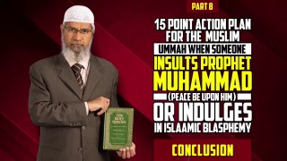 15 Point Action Plan for the Muslim Ummah when Someone Insults Prophet Muhammad (pbuh) - Part 8