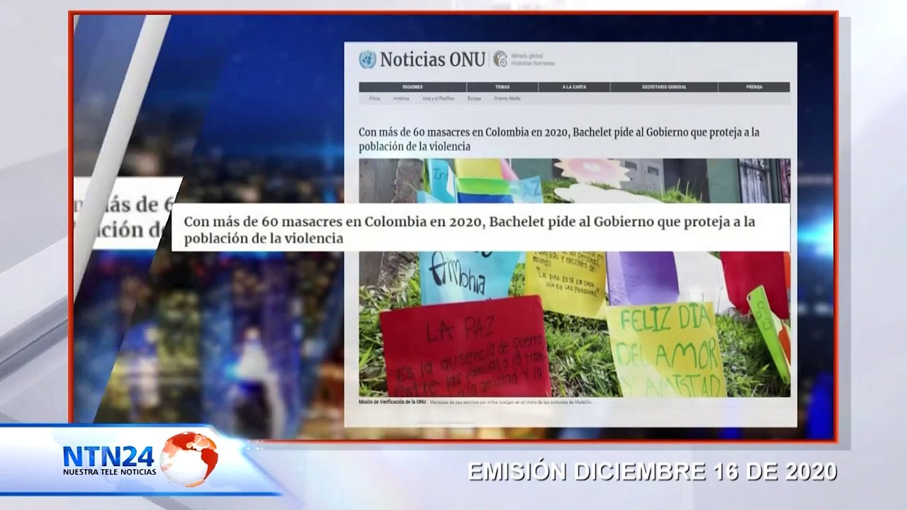 Lucha antidrogas y violencia en Colombia: Habla el Ministro de Defensa de Colombia, Carlos Holmes Trujillo, en ‘La Noche’