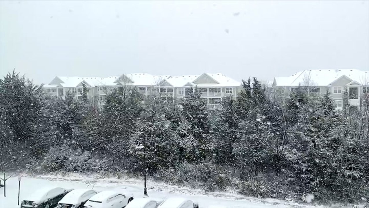 Winter storm drops first major snow of the year for parts of Virginia